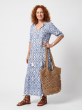 VELTASSINO | Fließendes Midi-Kleid mit Print Nicole