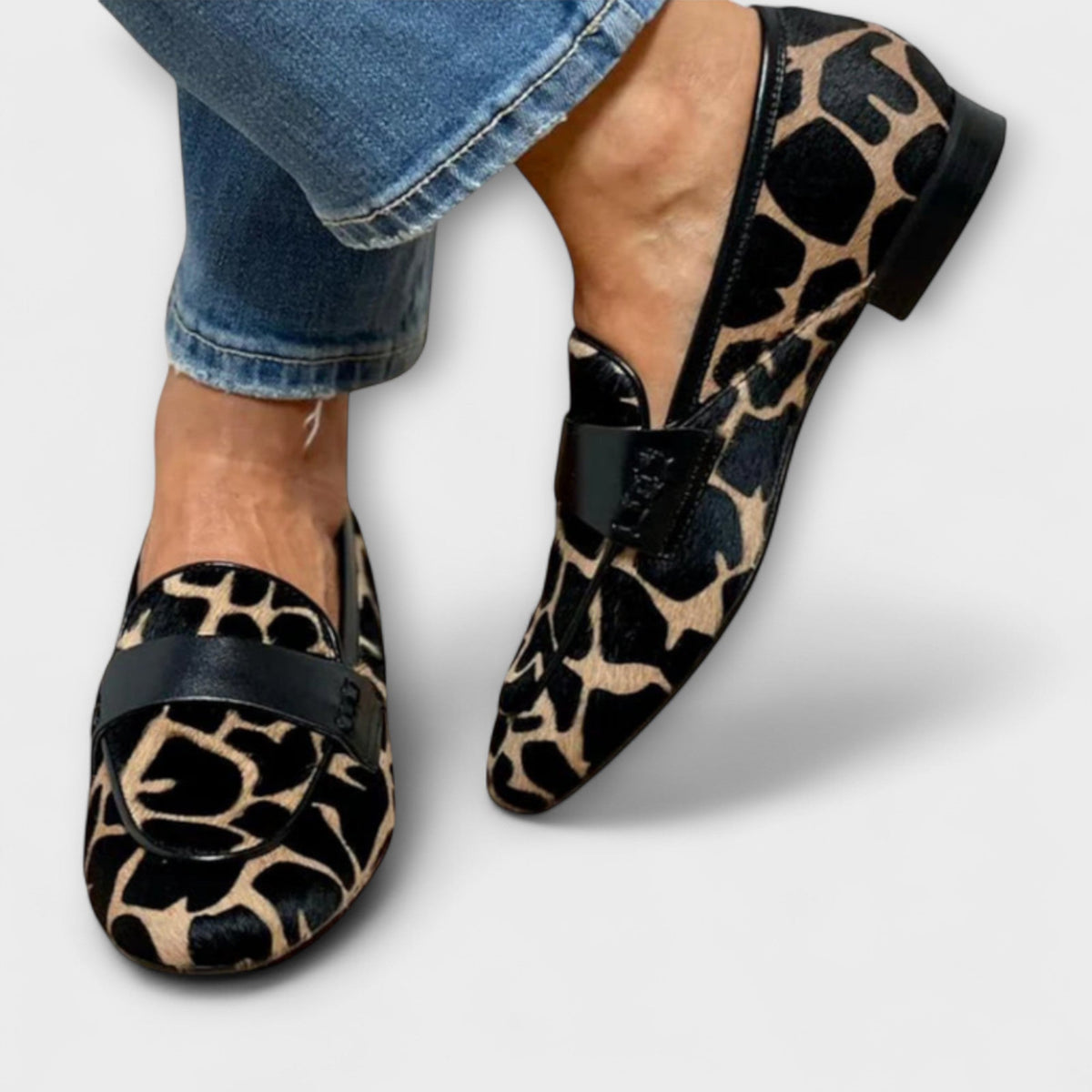 Léonie™ | Mokassin Leopard